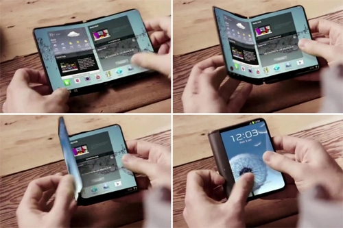 Samsung sẽ ra smartphone màn hình gập đầu năm 2016