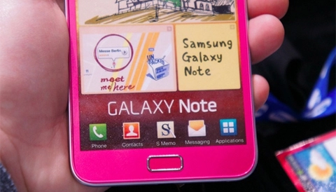 Samsung thêm galaxy note màu hồng