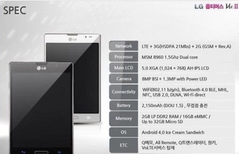 Samsung và lg để lộ 2 model android cao cấp mới