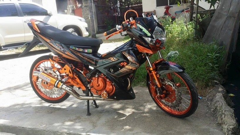 Satria độ full rancingboy từ maylay