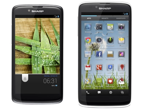 Sharp ra mắt bộ ba smartphone android 40