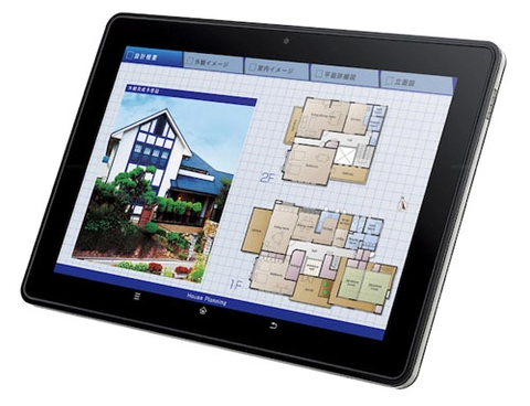 Sharp ra mắt tablet 101 inch hỗ trợ nfc
