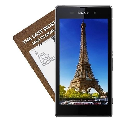 Smartphone 20 chấm của sony để lộ ảnh quảng cáo