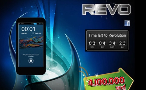 Smartphone android revo bí ẩn ở vn