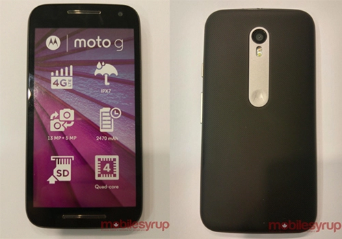 Smartphone giá rẻ moto g 2015 có tính năng chống nước