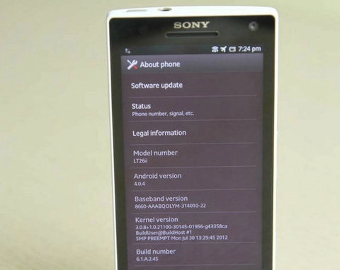 Smartphone nhanh nhất của sony về vn