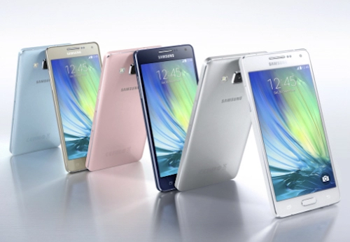 Smartphone vỏ kim loại galaxy a5 dự kiến có giá 9 triệu đồng