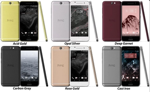 Smartphone vỏ kim loại mới của htc lộ diện