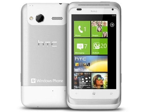 Smartphone windows phone 7 vừa ra mắt