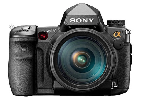 Sony a850 máy ảnh full-frame giá rẻ