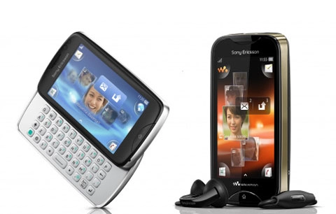 Sony ericsson công bố mix walkman và txt pro