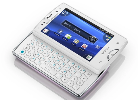 Sony ericsson ra mắt xperia mini và mini pro mới