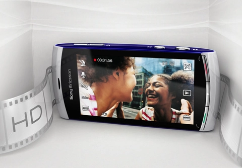 Sony ericsson vivaz với máy ảnh 8 megapixel