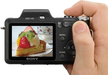 Sony h3 - máy ảnh siêu zoom nhỏ gọn