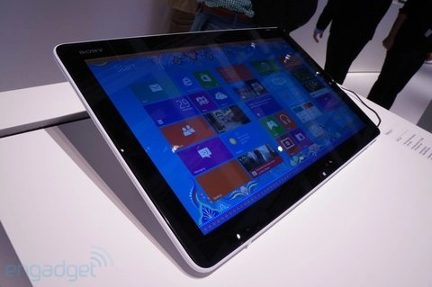 Sony ra mắt hai tablet lai chạy windows 8