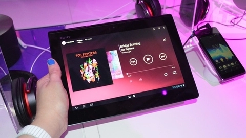 Sony tạm ngưng sản xuất xperia tablet s