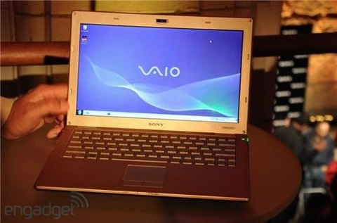 Sony vaio x ngoài đời thực