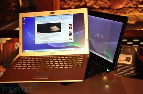 Sony vaio x ngoài đời thực