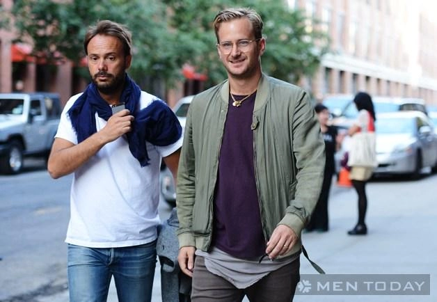 Street style của các quý ông tại new york fashion week 2014