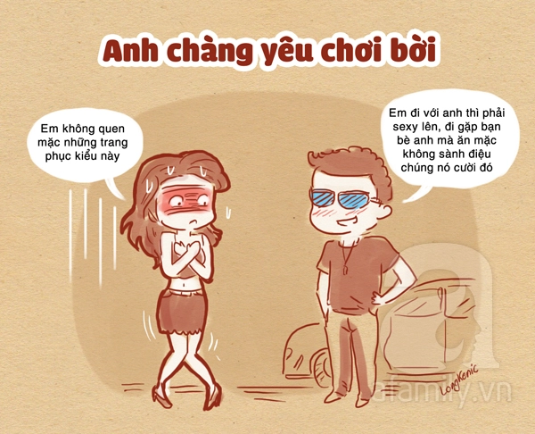 Sự đối lập giữa kẻ yêu chơi bời và chàng trai yêu thật lòng