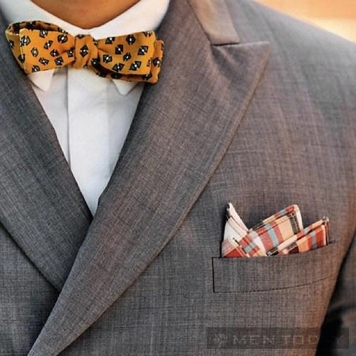 Sử dụng cravat và pocket square đúng cách