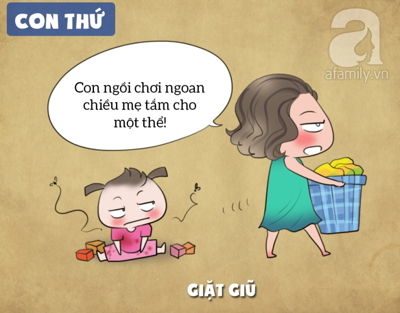 Sự khác biệt khi bạn nuôi con đầu và con thứ Sự khác biệt khi bạn nuôi con đầu và con thứ