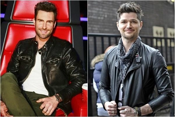 Sự tương đồng đầy quyến rũ của adam levine và danny odonoghue