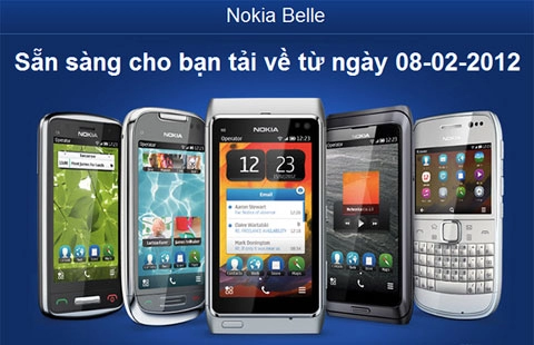 Symbian3 sẽ được lên belle ngày 82