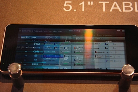 Tablet 51 inch vô danh của toshiba tại ces