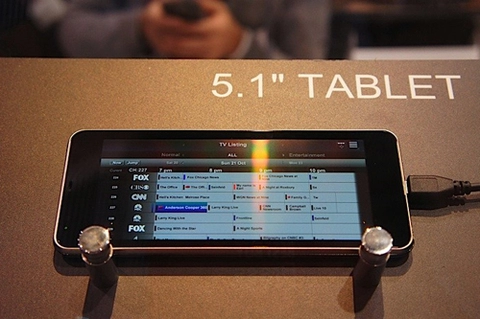 Tablet 51 inch vô danh của toshiba tại ces