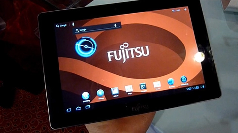 Tablet fujitsu chạy chip tegra 3 rò rỉ