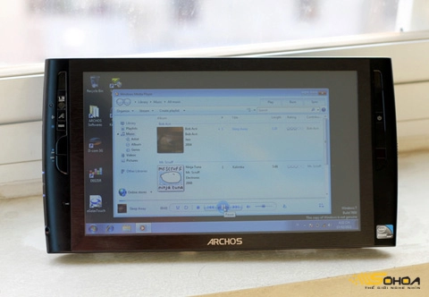 Tablet pc chạy windows 7 ở vn