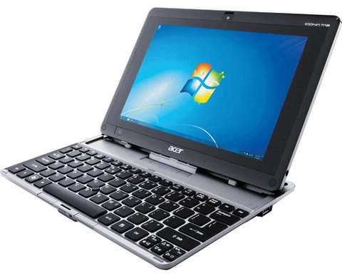 Tablet windows 7 của acer giá 549 usd