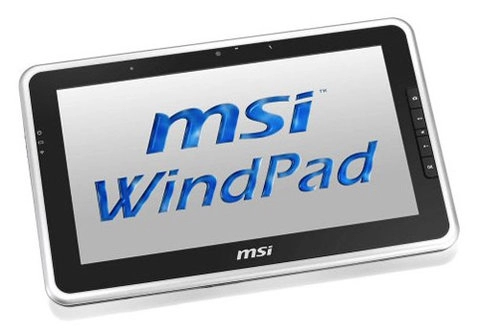 Tablet windows 7 của msi bắt đầu bán giá 710 usd