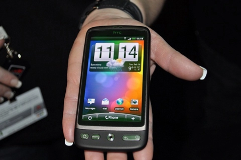 Tất cả smartphone của htc 2010 sẽ lên android 22