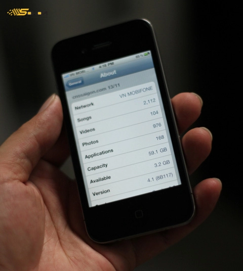 Thêm bản iphone 4 64gb xuất hiện ở vn