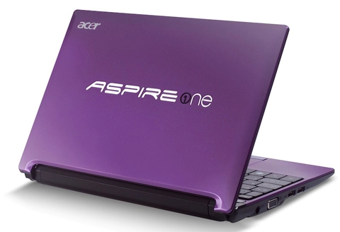 Thiết kế mới dòng aspire one của acer