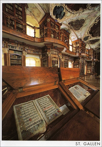 Thư viện abbey st gall