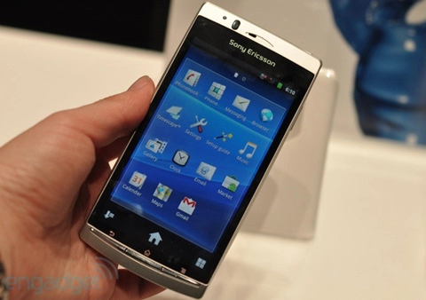 Thực tế sony ericsson xperia arc