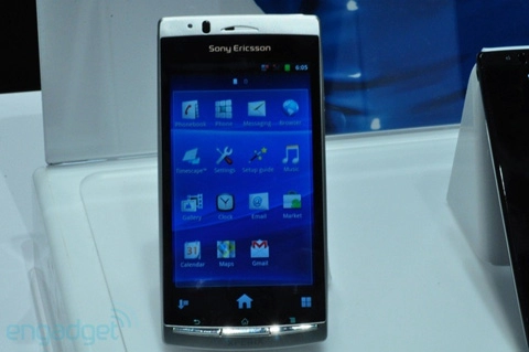 Thực tế sony ericsson xperia arc