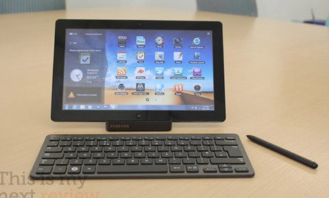 Thực tế tablet windows 7 của samsung