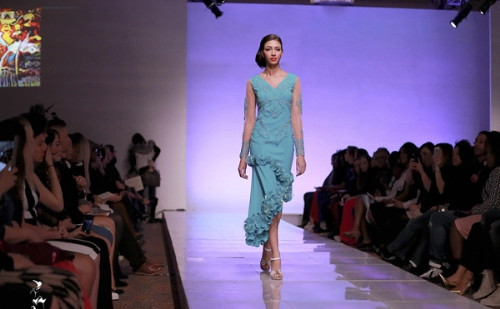 Tiến đoàn tham dự new york fashion week