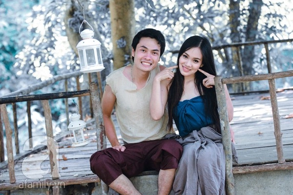 ảnh cưới tình người duyên ma Tình yêu ngọt lừ của cặp trai xinh gái đẹp qua bộ ảnh cưới tình người duyên ma