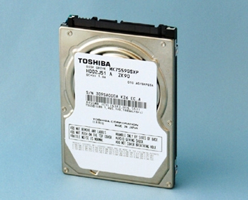 Toshiba giới thiệu ổ cứng 750gb và 1tb cho laptop