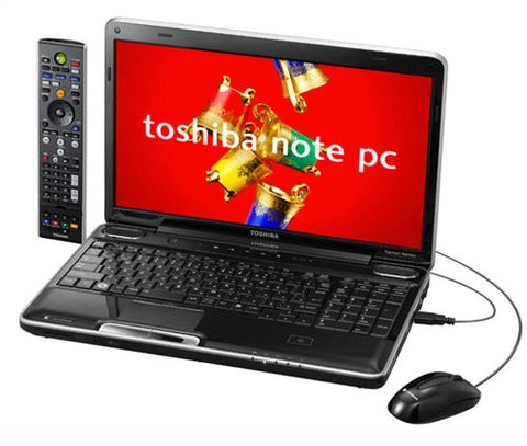 Toshiba hướng đến laptop giải trí xem tv