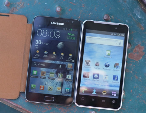 Touch lai 50 vs galaxy note