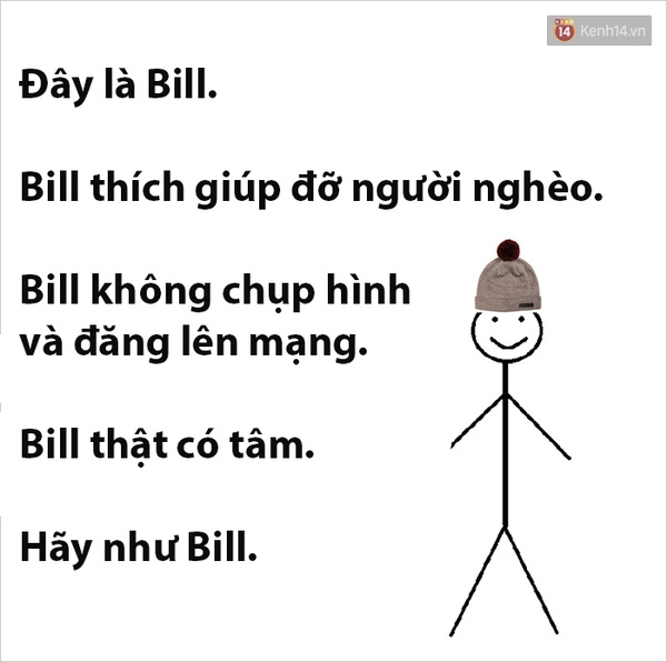 Trào lưu hãy như bill đã dạy bạn những bài học sống ảo nào