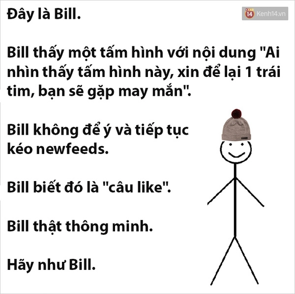 Trào lưu hãy như bill đã dạy bạn những bài học sống ảo nào