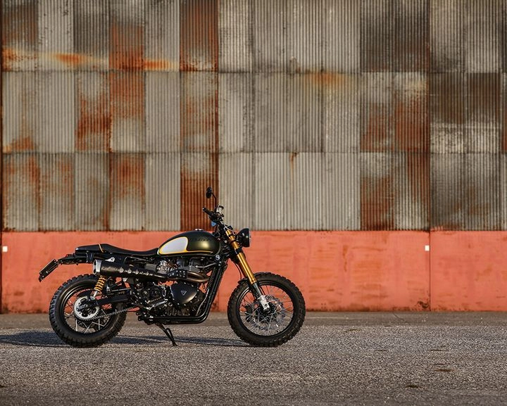 Triumph scrambler phiên bản độ tinh tế cho mọi cung đường