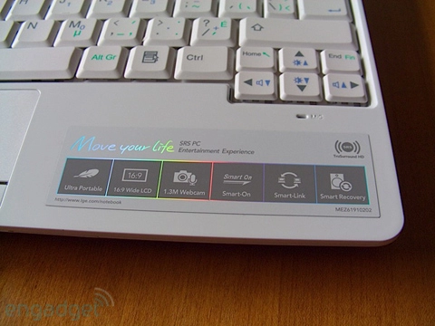 Vẻ đẹp của netbook lg